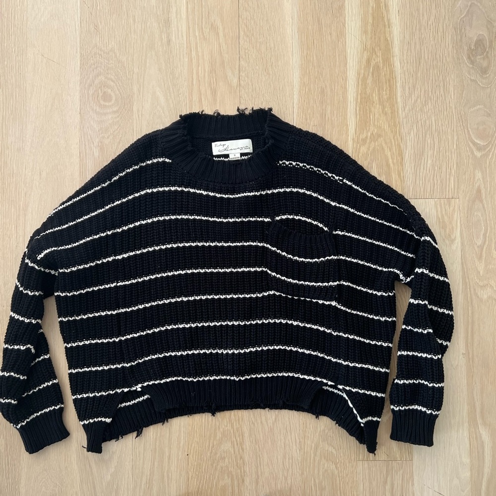 Vintage Havana striped sweater size small